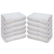 Golden Jewel HW Bath Towels, White, 24"x50"
