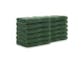 100% Cotton Washcloths - 12x12, Green