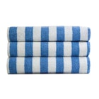 Jewel Cabana Stripe Pool Towels, 24x50, Assorted Blue image number null