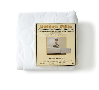 Golden Defender Deluxe Waterproof Mattress Pad, Twin
