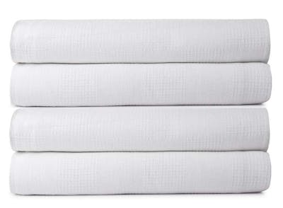 Thermal Snag Free Twin Blankets, 66x90, White