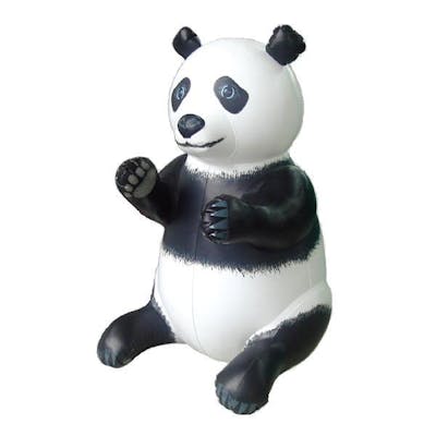 inflatable panda sprinkler