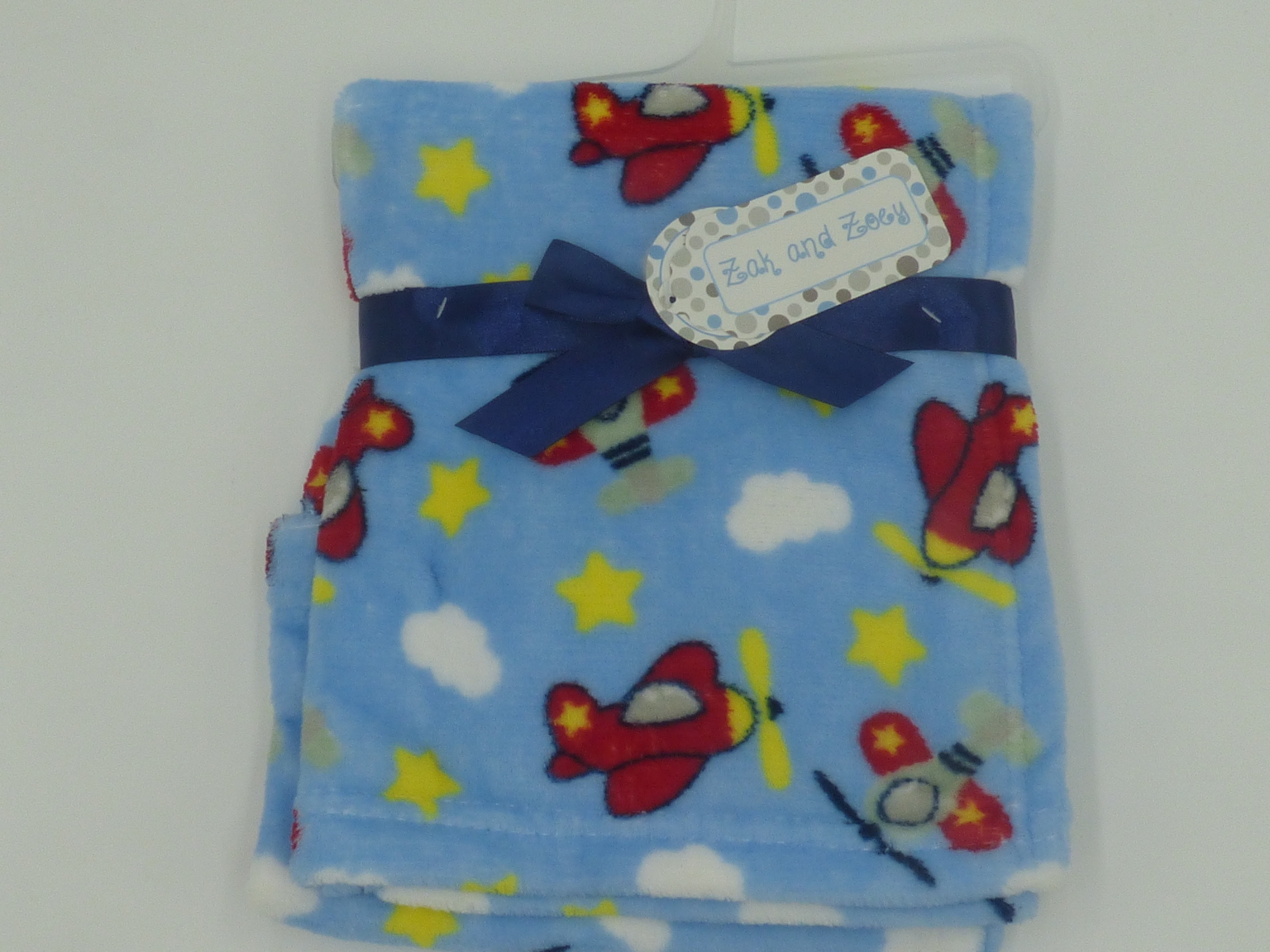 airplane baby blanket