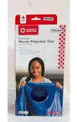 American Red Cross Woven Polyester Tarp, 118" x 71"