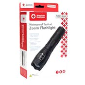 American Red Cross Waterproof Tactical Zoom Flashlight