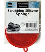 Silicon Sponge Scrubbers - Assorted Colors