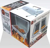 Portable Outdoor Barbecue Grill with Smoker