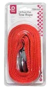 American Red Cross Flat Tow Rope with Stainless Steel Hooks