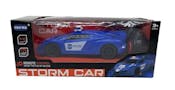 4-Direction RC Police Toy Car, 7"
