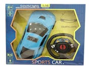 Two-Direction Light Up RC Sports Toy Car - 1:16 Scale