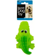 Crocodile Squeak Dog Toy, Assorted