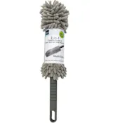2-in-1 Chenille Duster & Mesh Sponge - 48 Pack