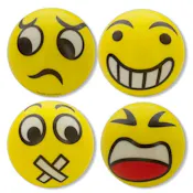 Emoticon Stress Balls - Assorted Faces