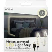 Motion-Activated LED Light Strips - Warm White, 3 Foot