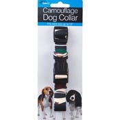 Camouflage Dog Collars - Adjustable, 9"-18"