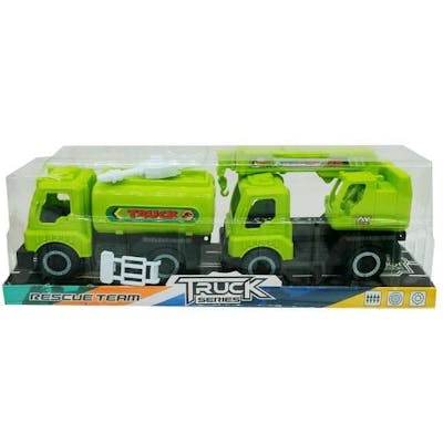 Assorted Construction Trucks - 2 Pack