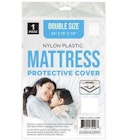 Double Size Mattress Nylon Plastic Protective Covers image number null