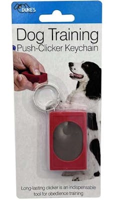 Dog Training Push-Clicker Keychain