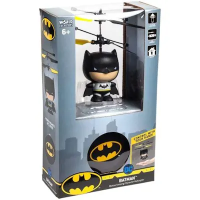 Batman Flying Hand Controlled Helicopter with Remote - 3.5"