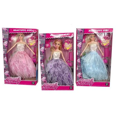 Fashion Dolls in Gowns, 11.5" - Assorted