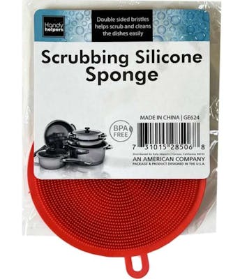 Silicon Sponge Scrubbers - Assorted Colors