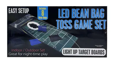 Bean Bag Toss Game with LED Lights