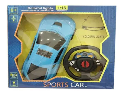 Two-Direction Light Up RC Sports Toy Car - 1:16 Scale