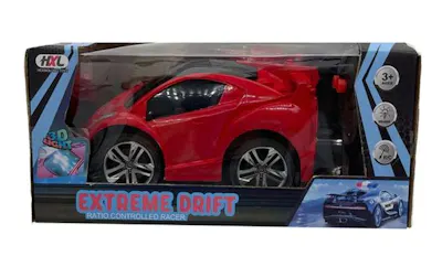 RC Light Drift Racer Toy Car, Assorted Colors - 1:20 Scale
