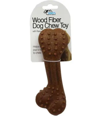 Wood Fiber Dog Chew Toy