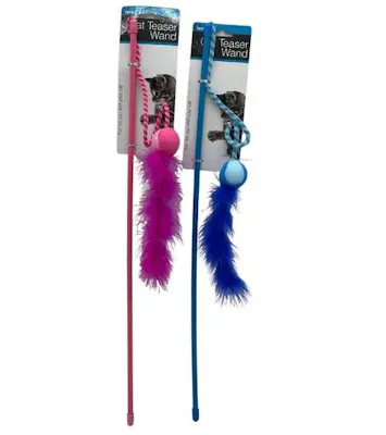 Feather Wand Cat Toy