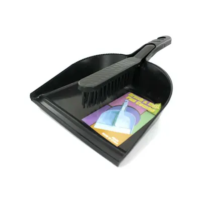 Brush &amp; Dust Pan Combos - Assorted Colors