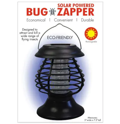 Solar-Powered Light &amp; Insect Zappers