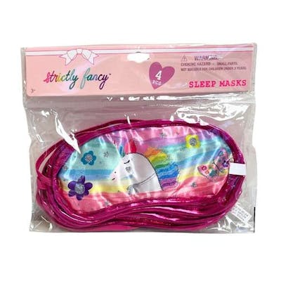 Unicorn Sleep Masks - 4 Pack