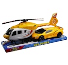 Toy Helicopters and Friction Race Cars - 2 Pack image number null