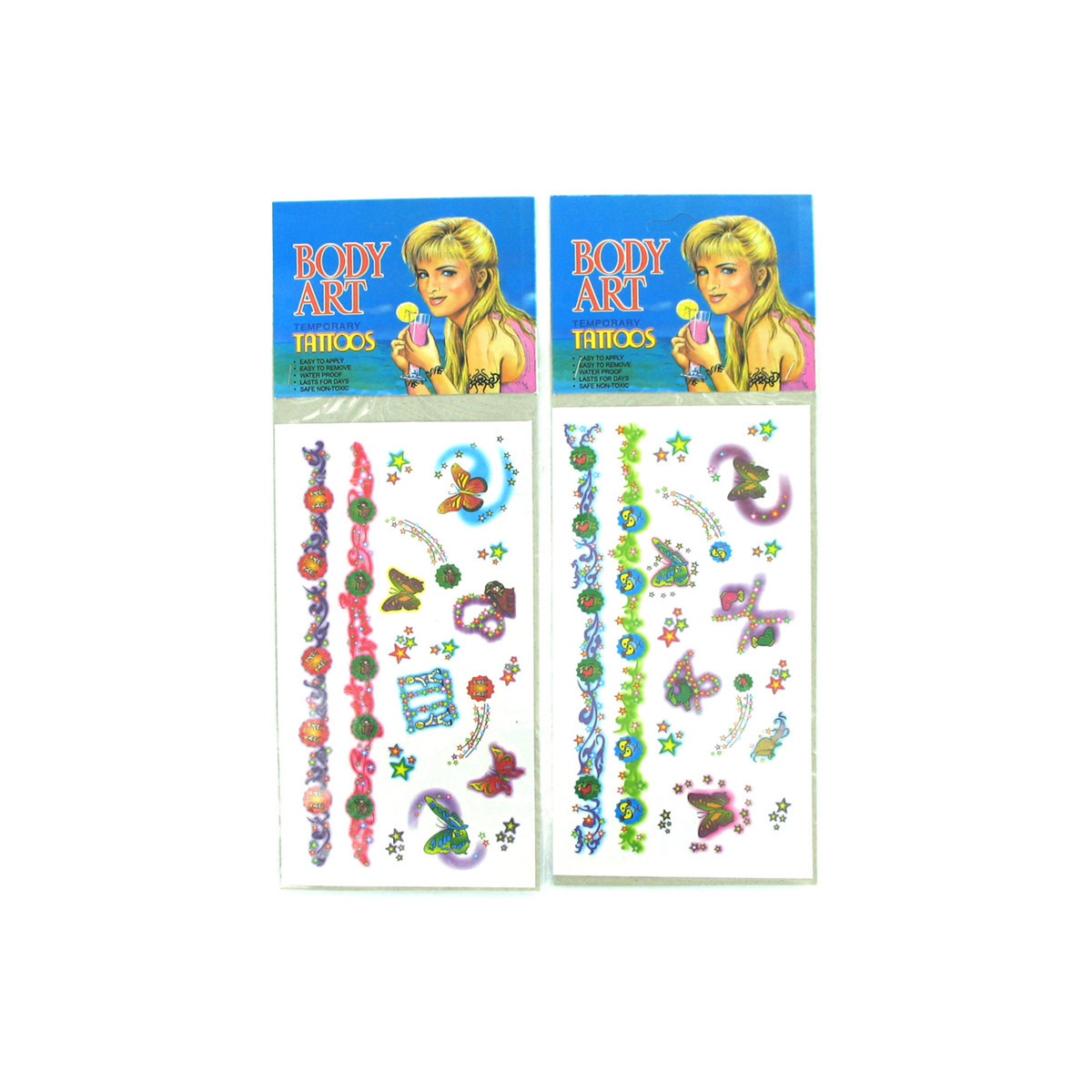 Wholesale Glitter Tattoos (SKU 90445) DollarDays