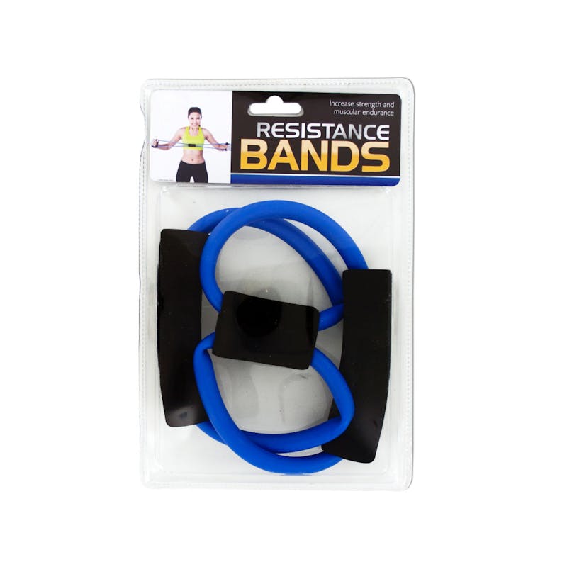 Portable Resistance Bands with Foam Handles