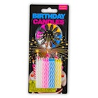 Birthday Candles Sets - Decorative Holders, 24 Candles image number null