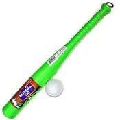 Baseball Sets - 22.5" Long, Plastic Bat & Ball