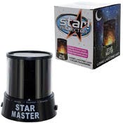 Star Projector - Black, LED Lights, 3 Batteries