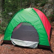 4 Person Camping Tent with Stakes
