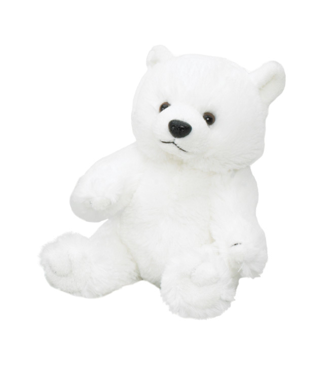 Bulk Plush Polar Bears - 12