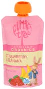 Peter Rabbit Baby Food - Organic Strawberry Banana, 4 oz