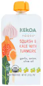 Kekoa Food Baby 6pk - Squash Kale Turmeric