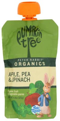 Peter Rabbit Organic Baby Food 10pk - Apple Pea &amp; Spinach