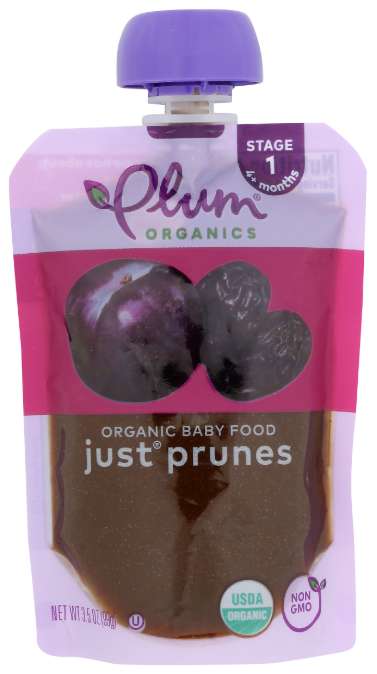 Prunes Plum For Baby Plum Organics Baby Puree Prunes, Oz