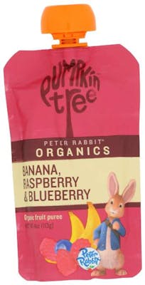 Peter Rabbit Baby Food 10pk - Raspberry Banana Blueberry