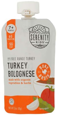 Serenity Baby Food 6pk - Turkey Bolognese