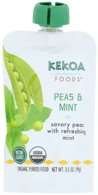 Kekoa Baby Food 6pk - Peas and Mint