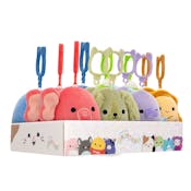 Squishmallows Mini Clip-On Plush, Pastels - 3.5"
