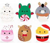 Squishmallows Holiday Mystery Squad Plush, 4"